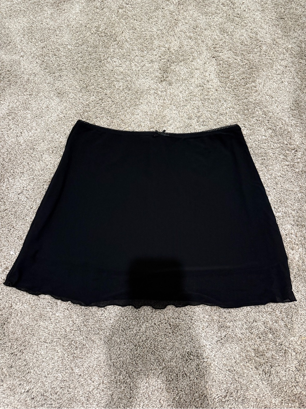 Brandy Melville Sheer Mini Skirt